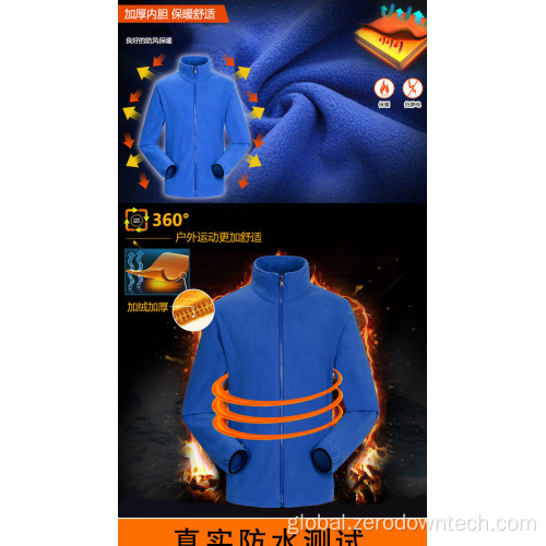 Outdoor Jacket 3 In 1 Jacket Winter Men Cotton Padded Hooded Down Coat Manufactory